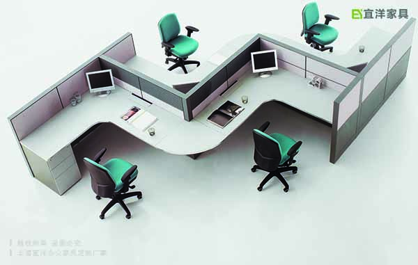 屏风工作位 屏风工作位